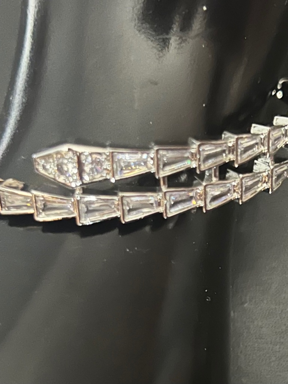 New Beautiful CZ Gold Plated Snake Bracelets